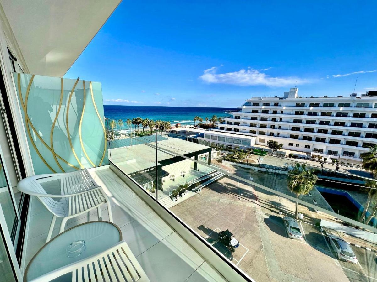 Constantinos The Great Beach Hotel Protaras Bagian luar foto